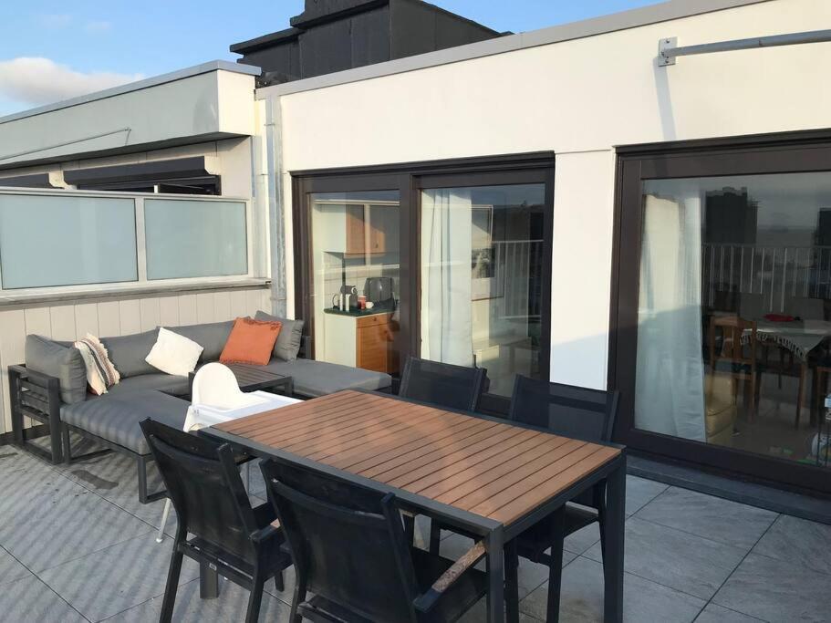 米德尔克尔克Penthouse Met Zeezicht En 2 Terrassen公寓 外观 照片